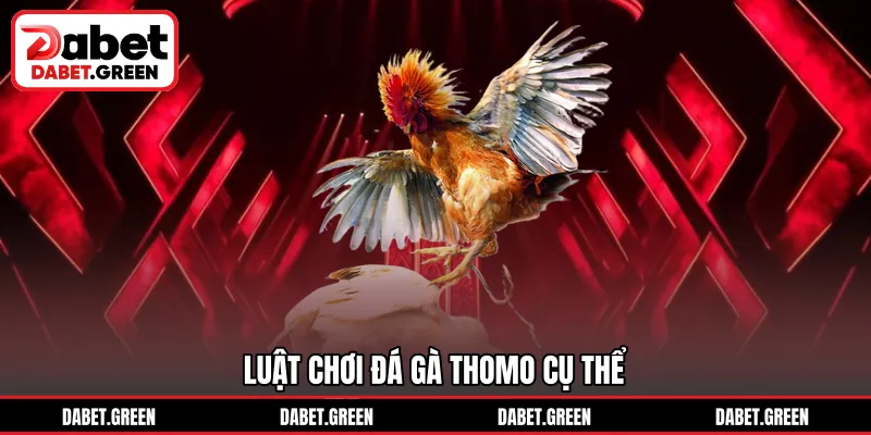Luật chơi đá gà Thomo cụ thể