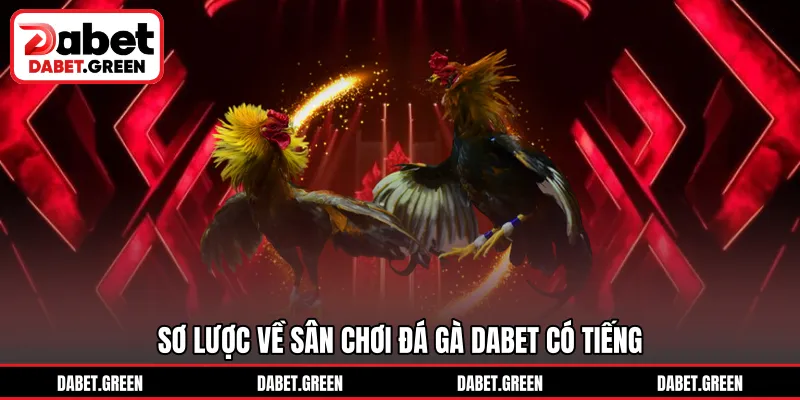 Sơ lược về sân chơi đá gà DABET có tiếng 